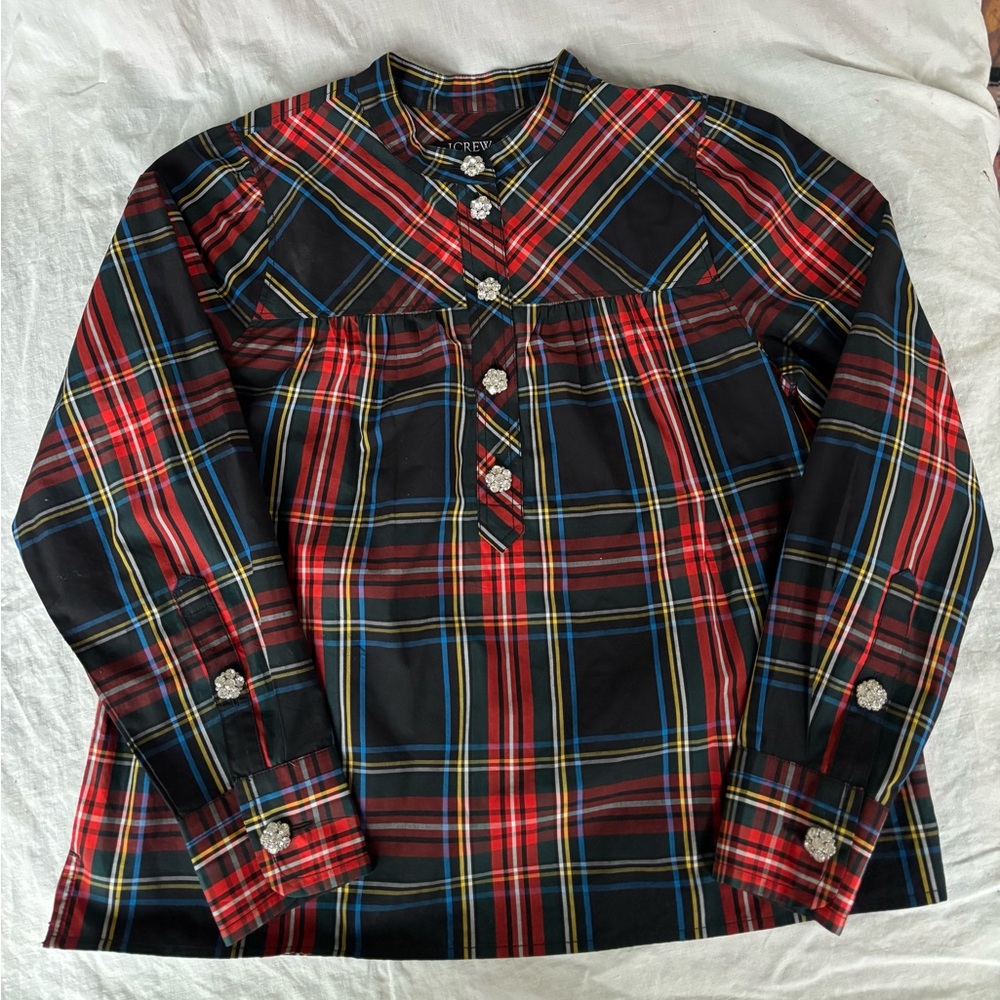 J. Crew Hoilday Plaid Shirt